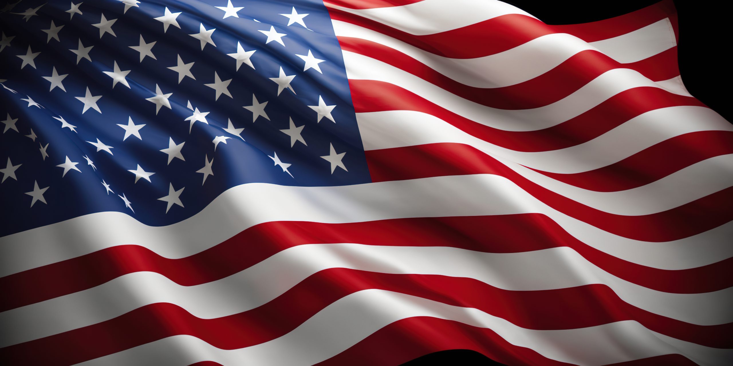American flag background for Denver USA Division connection section